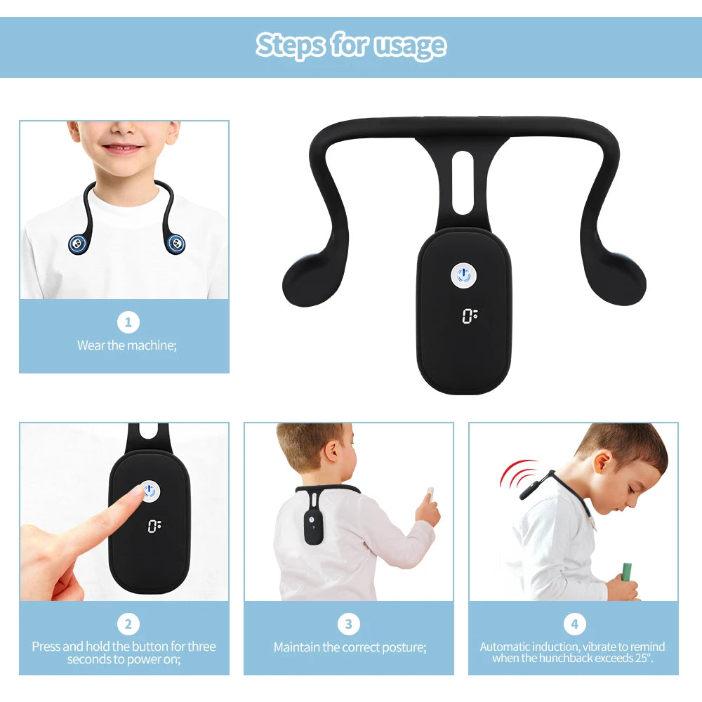 Van Arket™ Smart Posture Corrector - Real-Time Monitoring & Training Device